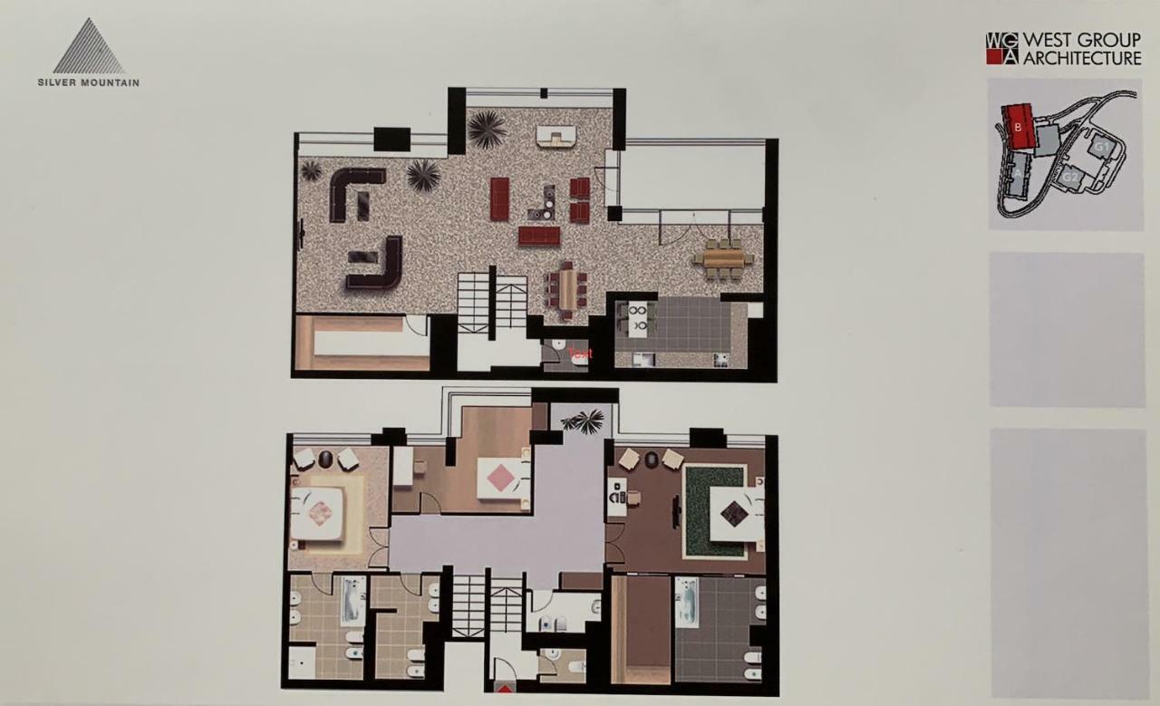 A50 Cape Town Penthouse - Silver Mountain โปยานาบราซอฟ ภายนอก รูปภาพ